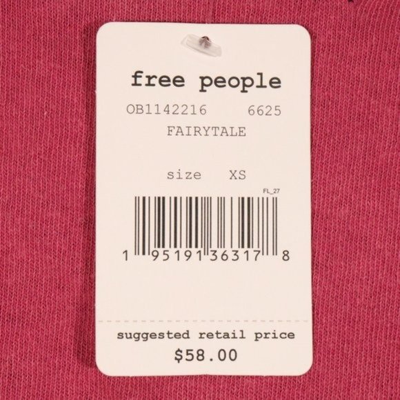 NWT Free People Rubi Tee in Fairytale - Picture 13 of 13